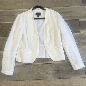 Cynthia Rowley Linen Vest Sz L